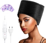 Hair Cap Treatment Steamer for Deep Conditioning - Thermal Hot Head Heat Hat for