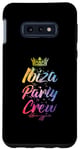 Coque pour Galaxy S10e Ibiza Party Crew | Coloré