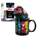 Marvel Mug Avengers Cadeau Homme Mug et Chaussettes