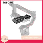 Adaptateur de plaque de dégagement rapide pour caméra Topcine,pince de style suisse Arca,stabilisateur de cardan DJI RS2 RSC2 RS3 et RS3 Pro