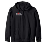 MY HEART IS IN WEST VIRGINIA Cute American State Zip Hoodie