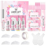 Lash Lift Kit, Eyelash Perm Kit, Lash Curling Eyelash Extension Set, Semi-Permanent Curling Lifting Perming Wave for Beauty Salon Home Use