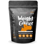 Buddy & Lola Dog Weight Gainer Supplement - Protein For Dogs, Helps Build Muscle, Aids Recovery, Great for Fussy Eaters, A Must Have For Rescue Dogs Who Need to Gain Weight and Build Muscle