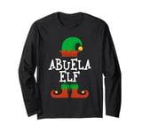 Family I'm The Abuela Elf Christmas Matching Pajama Funny Long Sleeve T-Shirt