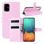 Classic Samsung Galaxy A71 fodral - Rosa