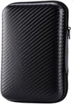 Etui pour Disque Dur Externe 2,5"",Disque SSD Externe Portable Protection Rangement de Voyage à Coque Rigide en EVA avec Proche Filet Étui,Sacoche Rigide de Protection Antichoc Disque Dur(Q567)