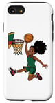 iPhone SE (2020) / 7 / 8 Juneteenth Is My Independence Day Awesome Basketball Dunking Case