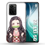 Coque pour Xiaomi Mi 11i 5G Manga Demon Slayer Nezuko