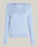 Hilfiger CO Jersey Stitch V-Neck Sweater