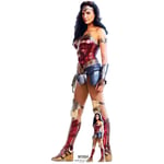 Star Cutouts - Figurine en carton Wonder Woman de profil (film WW84)- h 186 cm