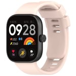 Silikoninen ranneke Redmi Watch 4:lle - Tarvike, Vaihto, Älykello Ranneke, Pehmeä Urheiluranneke, Correa Mi Watch 4 Rem, Valkoinen Redmi Watch 4:ll...