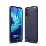 Boleyi Case for Motorola Moto G8 Power Lite, [Anti-Slip] [Ultra-Thin] [Durable] TPU Cover Phone Case, for Moto G8 Power Lite Cover -Dark Blue