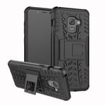 Samsung Galaxy A8 2018      Heavy Duty Case    Black