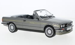 BMW e30 Alpina C2 2.7 Cabrio 1986 gris met. véhicule miniature 18384 MCG 1:18