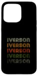 iPhone 15 Pro Max Love Heart Iverson Tee Grunge Vintage Style Black Iverson Case