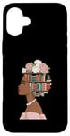 Coque pour iPhone 16 Plus Black History Livre éducatif Melanin Queen Afro Women