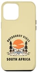 Coque pour iPhone 12 Pro Max Outdoorsy Vibes Vacances en Afrique du Sud