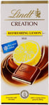 Lindt Creations Refreshing Creamy Lemon Milk Chocolate Bar 150 g