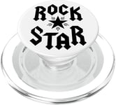 Cool Rock and Roll Star, I Love Rock Loud Music, Rock & Roll PopSockets PopGrip for MagSafe