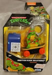 Teenage Mutant Ninja Turtles Switch Kick Skaters Action Figure Raphael New