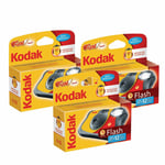 Kodak Fun Flash Disposable Camera (39 Exp) - 3 Pack