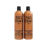 Bed Head by TIGI - Colour Goddess Pack Shampooing et après-shampooing cheveux colorés - Soins professionnels pour cheveux colorés - Nourrit et hydrate - 2x750 ml