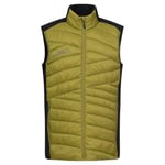 Rock Experience REMV01521-C957 LANCELOT HYBRID MAN VEST Jacket Men's 2293 CARDAMOM SEED+0208 CAVIAR S