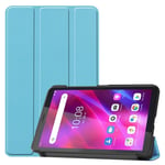 SKALO Lenovo Tab M7 (Gen 2/3) Trifold Fodral - Turkos