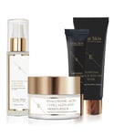 Eclat Skin London Womens 24K Gold Eye Cream + Collagen Serum + Day + 24K Black Peel-Off Mask 24K - One Size