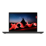 Lenovo ThinkPad T14 Gen 4 21HD - Conception de charnière à 180 degrés Intel Core i5 1335U / jusqu'à 4.6 GHz Win 11 Pro Carte graphique Iris Xe 8 Go RAM 256 SSD TCG Opal Encryption 2, NVMe 14" IPS 1920 x 1200 Ethernet, Fast Gigabit IEEE 802.11b, 802.11a, 802.11g, 802.11n, 802.11ac, 802.11ax (Wi-Fi 6E), Bluetooth 5.3 Wi-Fi 6E, noir tonnerre clavier : Français avec 1 an support Premier noi