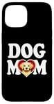 iPhone 15 Yellow Lab Dog Mom Cute Labrador Puppy Mother Women's Case