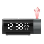 Digital Clock Projector Projection Alarm Clock High Accuracy For Bedroom