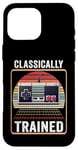 Coque pour iPhone 16 Pro Max Funny Gaming Console Classically Trained Retro Gamer Dad