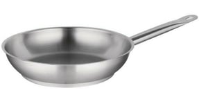 Frying Pan Heavy Duty Vogue Professional Stainless Steel 20cm Top Induction