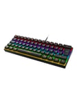 Deltaco GAMING mini mechanical keyboard (DE) - Tastatur - Tysk - Sort