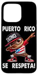 Coque pour iPhone 15 Pro Max Puerto Rico Se Respeta! Drapeau Coqui Taino Dab Boricua PR