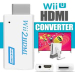 Convertisseur Wii vers HDMI 1080P Adaptateur convertisseur Full HD FHDConvertisseur Câble adaptateur Jack 3,5 mm Sortie Audio -blanc