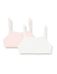 Dim Femme Brassiere Les Pockets Ecodim X2 Brassière, Rose/Blanc, 14 Ans EU