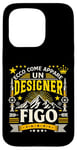 Coque pour iPhone 15 Pro Un Designer Figo - Idee Regalo Per Graphic Designer