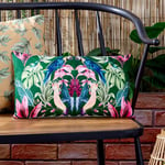 Wylder Tropics Kali Birds Coussin d'extérieur en Polyester Exotique