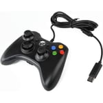 Manette filaire pour XBOX 360  -  Noir