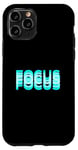 iPhone 11 Pro Turquoise FOCUS Turquoise Graphic Case