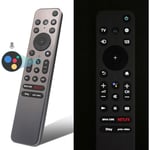 Rmf-tx900u Fjärrkontroll för Sony 4 8k HD Smart TV, Kompatibel med Sony Bravia Alla 2022 4k 8k HD TV XR KD A80k A90k A95k X80k X85k X90k X95k Z9k Serie