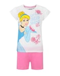 Cinderella Girls 2 Years Short Sleeve Short Leg Pyjama Set