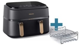 Philips 3000 Series - Dual Basket Airfryer - NA352/04