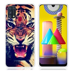 Deco Samsung Galaxy M31 skal - Tigeransikte