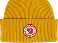 FJALLRAVEN Unisex 1960 Logo Hat, Mustard Yellow, One Size UK