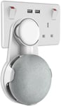 Socket Wall Mount for Google Home Mini, Nest Mini (2nd gen) Holder Stand