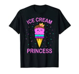 Kawaii Ice Cream Queen Princess Sweet with Crown T-Shirt