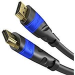 KabelDirekt 3m Top Series High Speed HDMI Cable with Ethernet 1.4a / 2.0 supports Full HD / Ultra HD 3D ARC